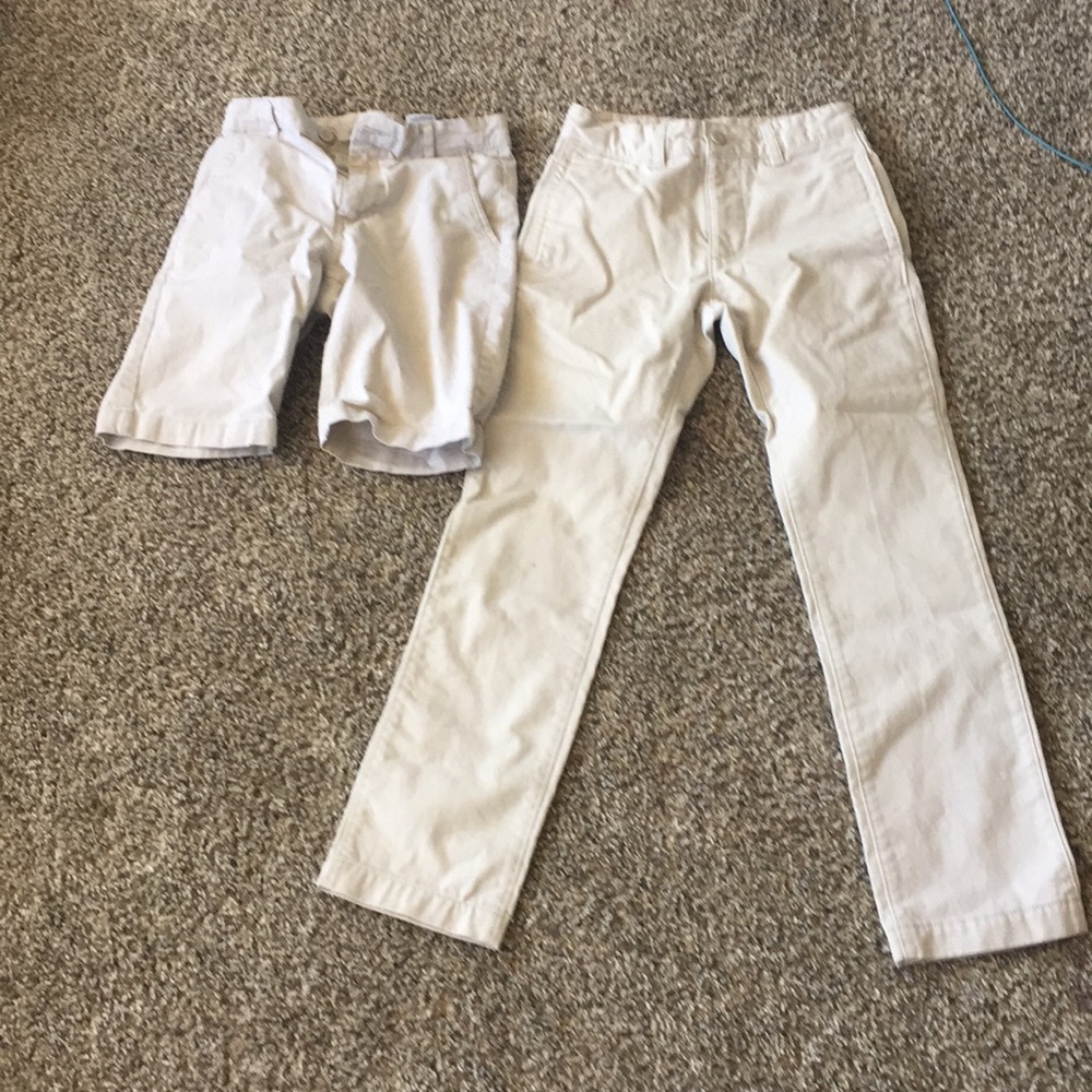 Gap and only Navy matching pants and shorts!